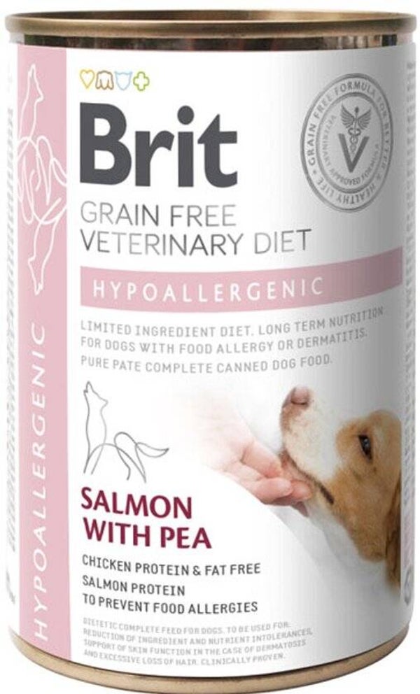 Brit Vet Diet Hypoallergeen Hond Natvoer Blik