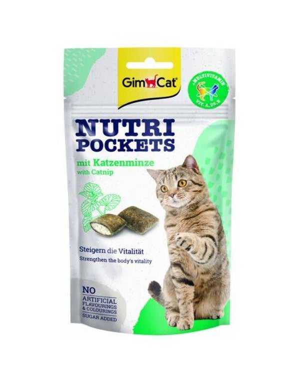 GimCat Nutri Pockets Kattenkruid