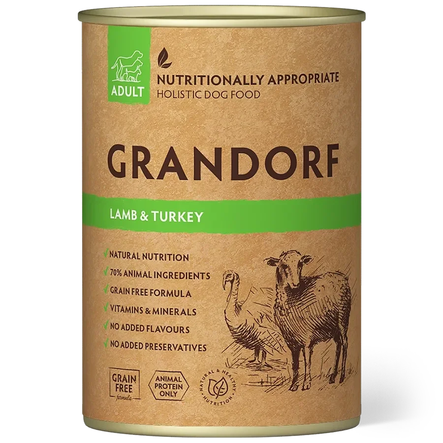 Grandorf Blik Hond Lam & Kalkoen