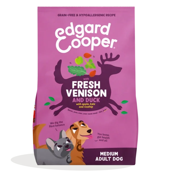 Edgard & Cooper Dog Medium Adult Venison And Duck