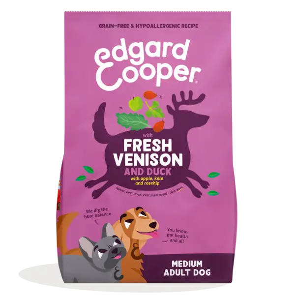 Edgard & Cooper Dog Medium Adult Venison And Duck