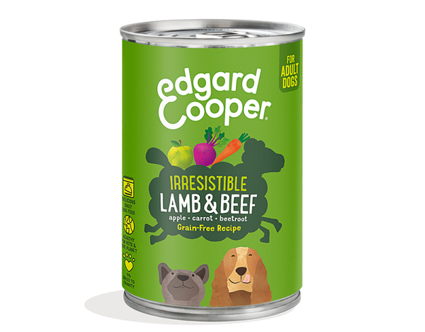 Edgard & Cooper Dog Blik Adult Lam & Beef