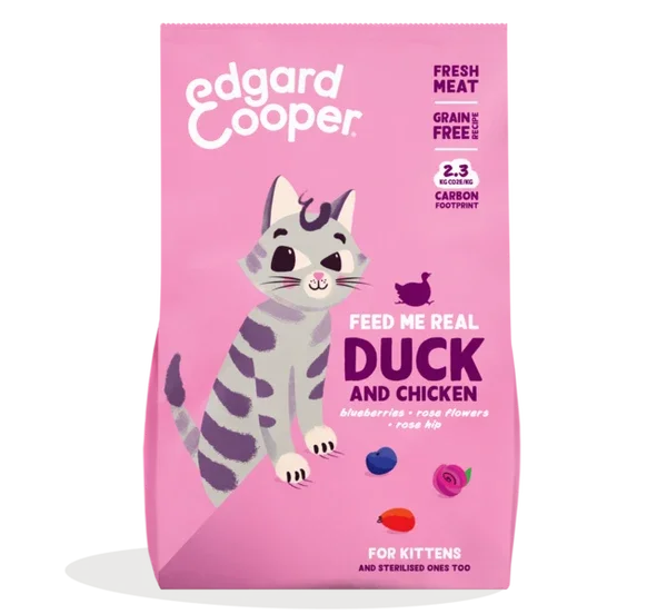 Edgard & Cooper Kitten Duck And Chicken