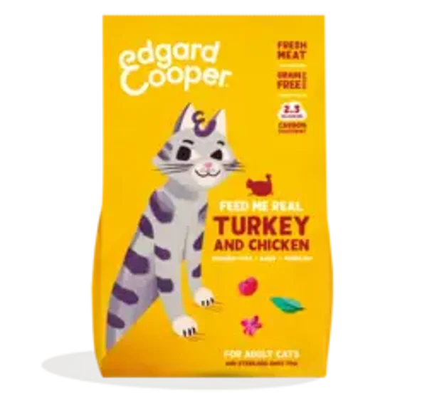 Edgard & Cooper Cat Adult Turkey And Chicken