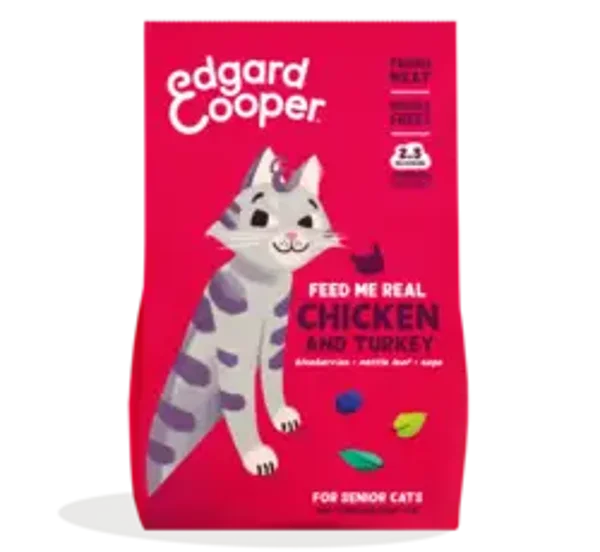 Edgard & Cooper Cat Senior Chicken And Turkey