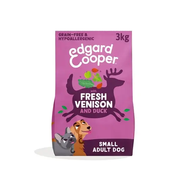 Edgard & Cooper Dog Small Adult Venison And Duck