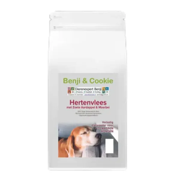 Benji & Cookie Hond Graanvrij Hert