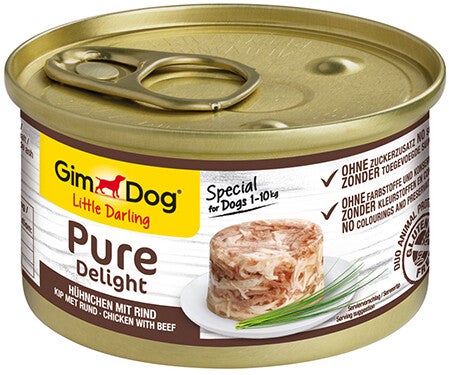 GimDog Little Darling Pure Delight Kip met Rund