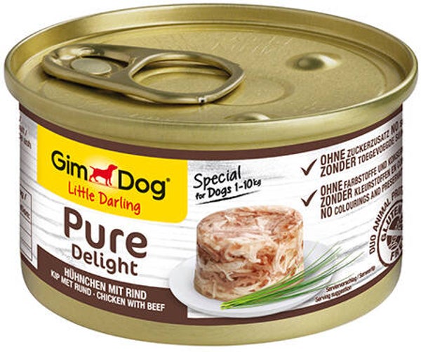 GimDog Little Darling Pure Delight Kip met Rund