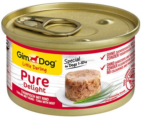 GimDog Little Darling Pure Delight Tonijn met Rund
