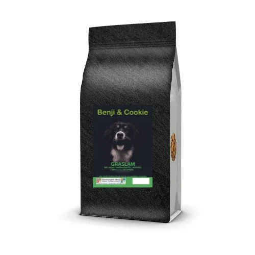 Benji & Cookie Hond Graanvrij Superfood Graslam