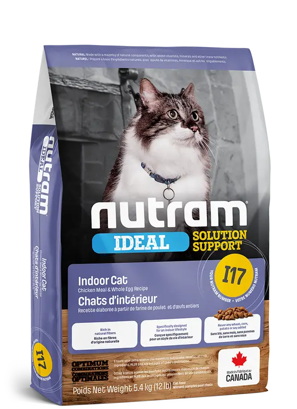 Nutram Kat Adult Indoor I17 - Kip IDEAL