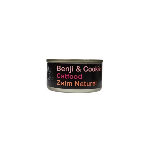 Benji & Cookie blikje kat zalm naturel
