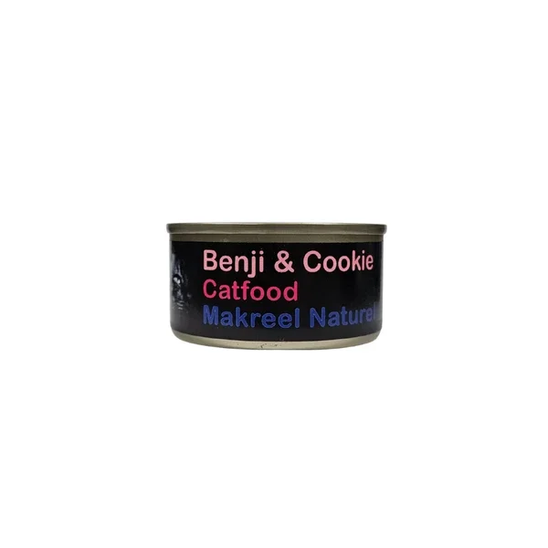 Benji & Cookie blikje kat makreel naturel