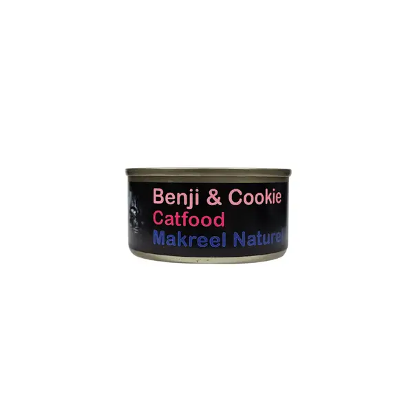 Benji & Cookie blikje kat makreel naturel
