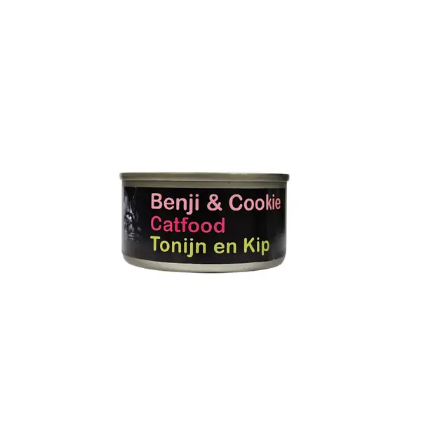 Benji & Cookie blikje kat tonijn & kip