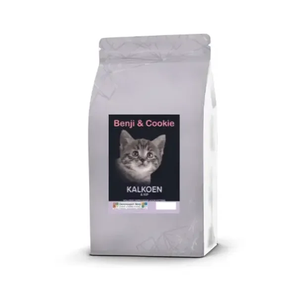 Benji & Cookie Kitten Receptuur Kalkoen