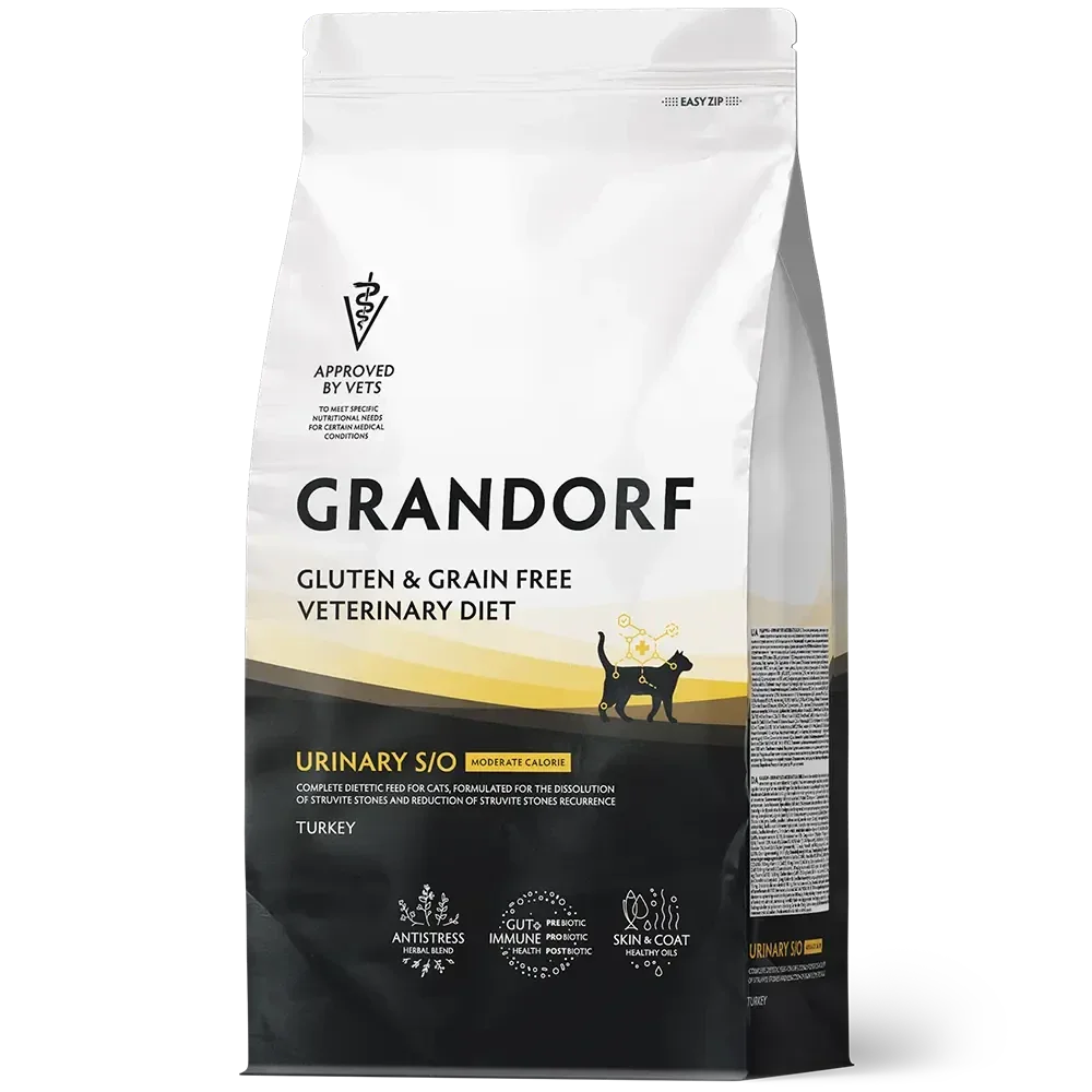 Grandorf Veterinary Kat Urinary S/O Moderate Calorie
