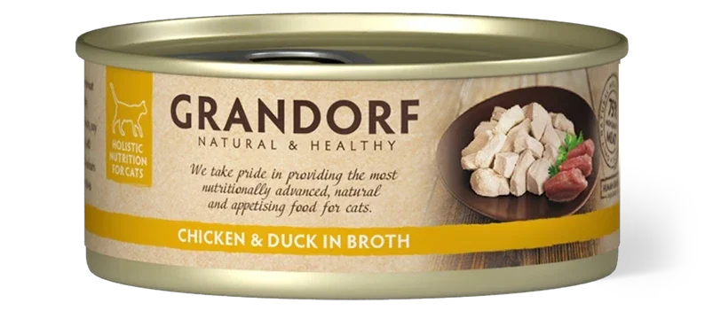 Grandorf Blik Kat Kipfilet & Eendenfilet