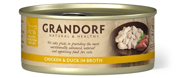 Grandorf Blik Kat Kipfilet & Eendenfilet
