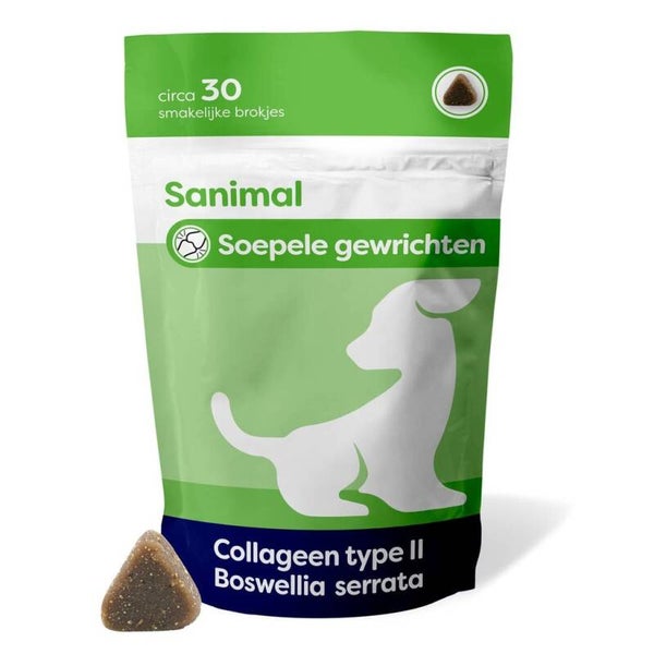 Sanimal Snoepjes voor soepele gewrichten 30 st.