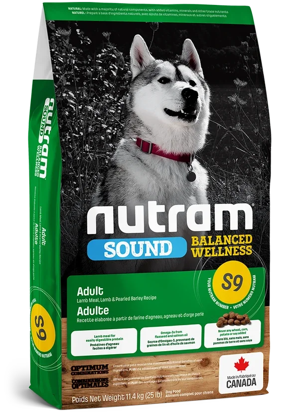Nutram Dog Adult S9 - Lam - SOUND