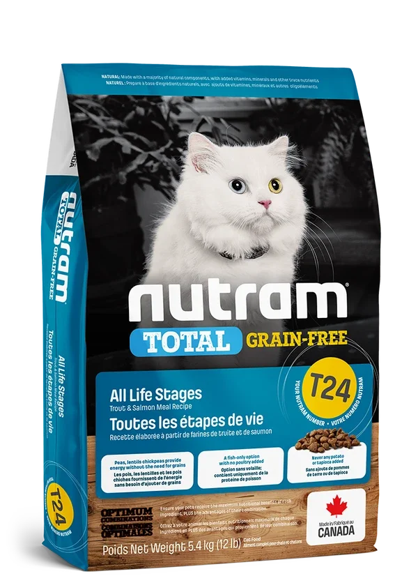 Nutram Kat Adult T24 - Zalm & Forel GRAANVRIJ