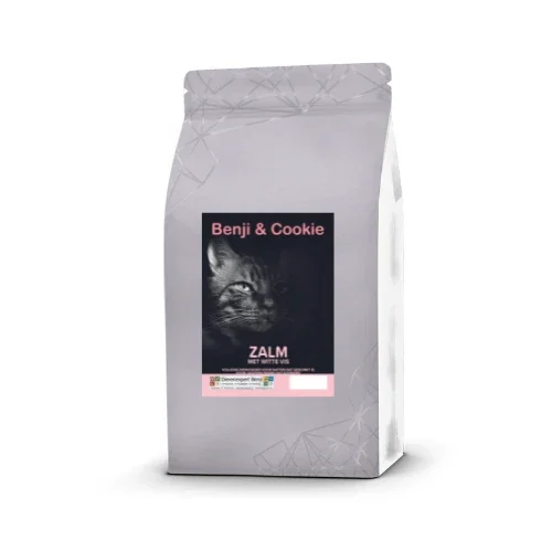 Benji & Cookie Kat Receptuur Zalm