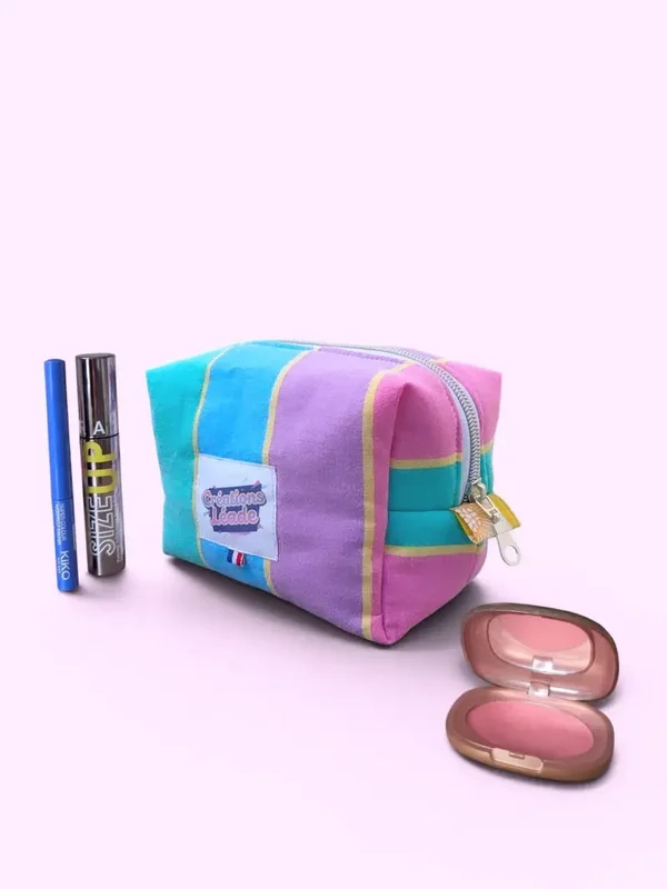 Trousse de toilette Rayures Pop - taille M