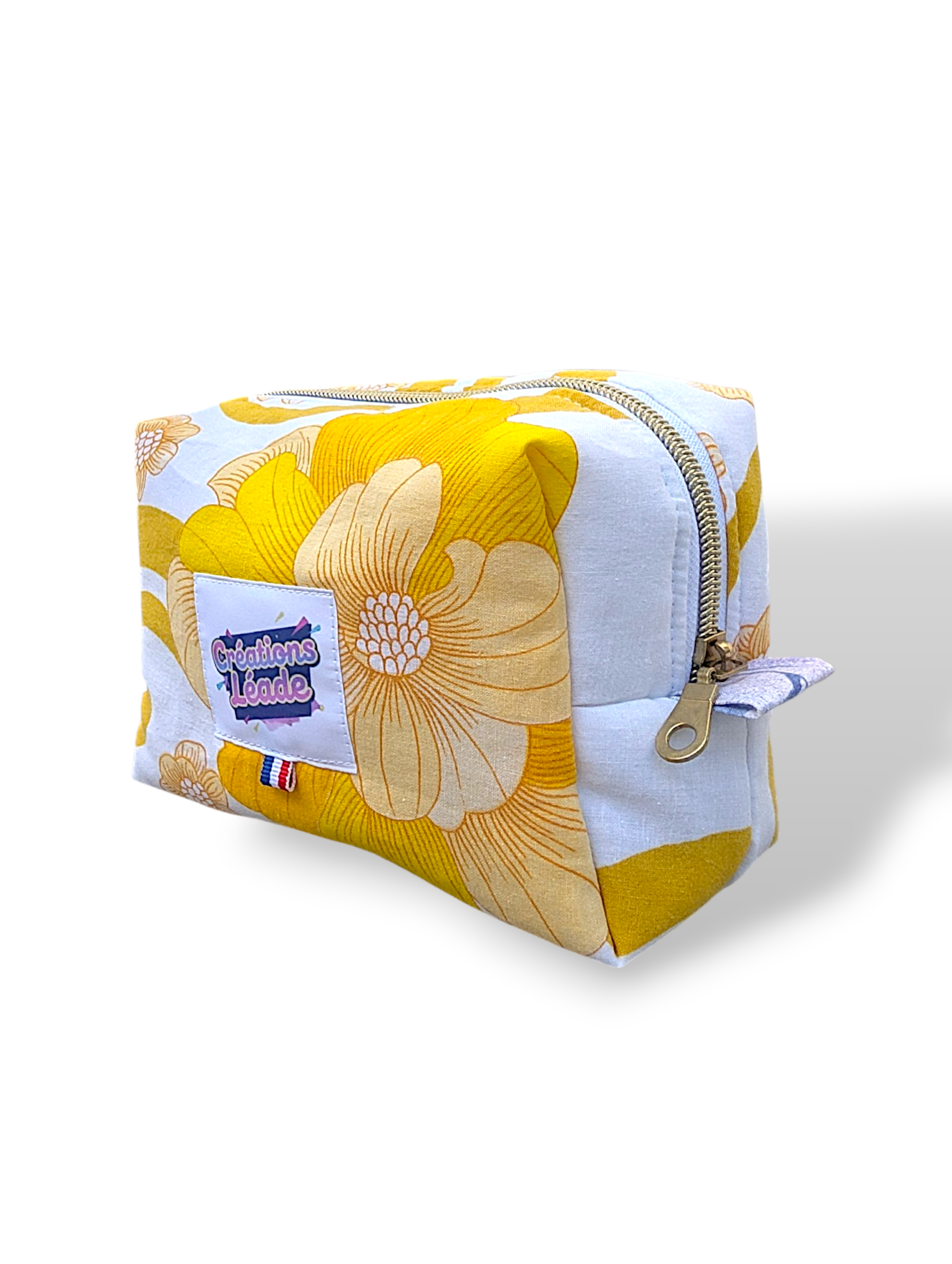 Trousse de toilette Fleurs jaunes