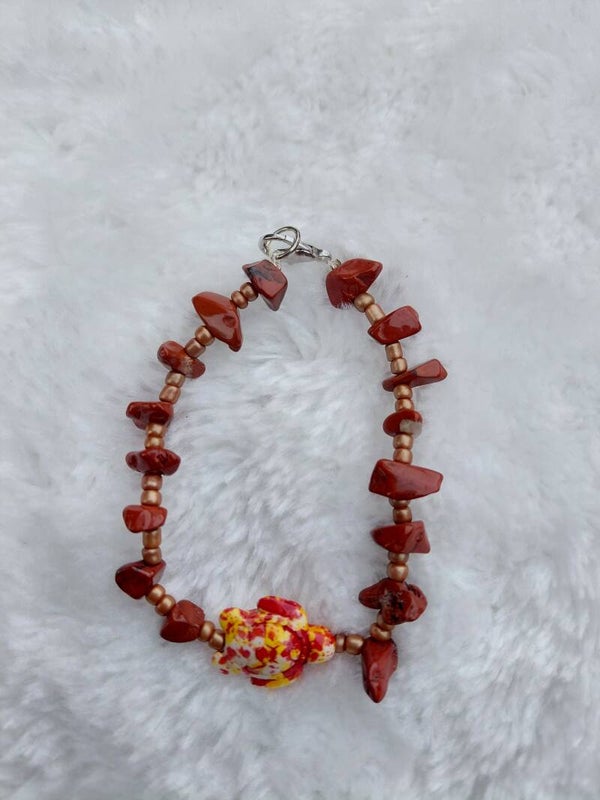 Rode schildpad Armband 🐢❤️