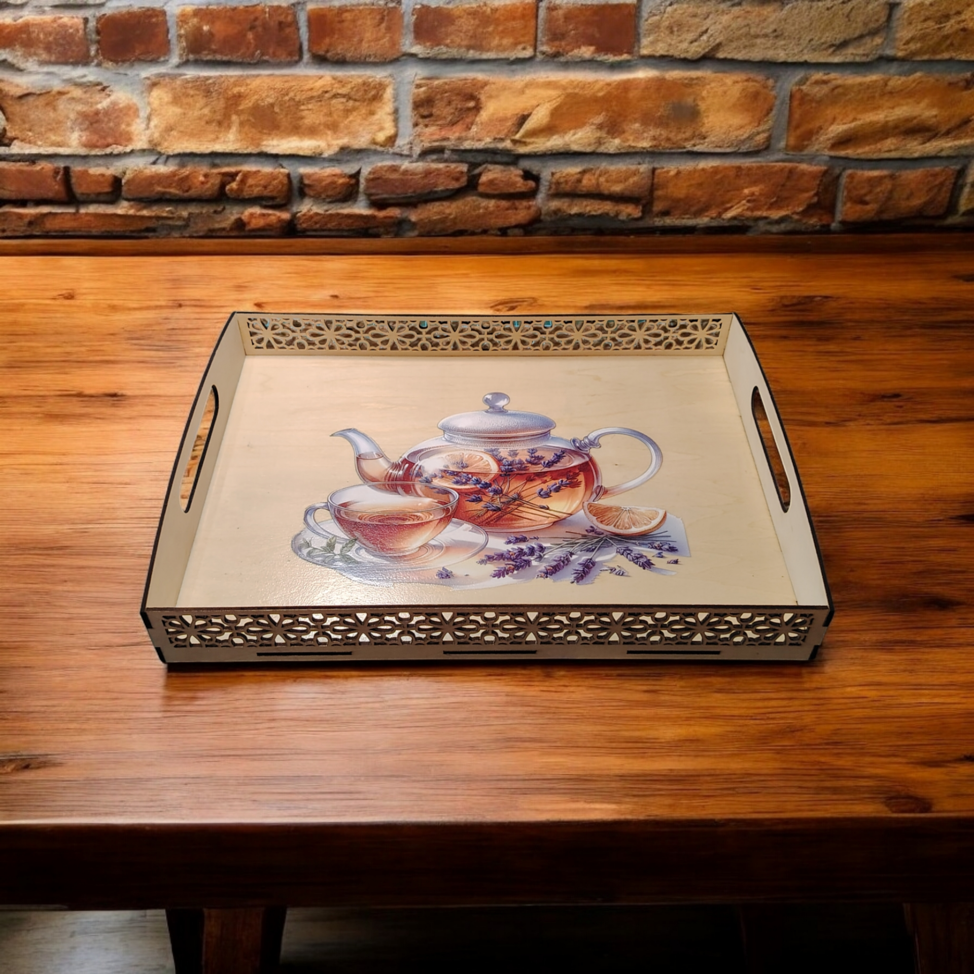 Plateau Déjeuner en bois