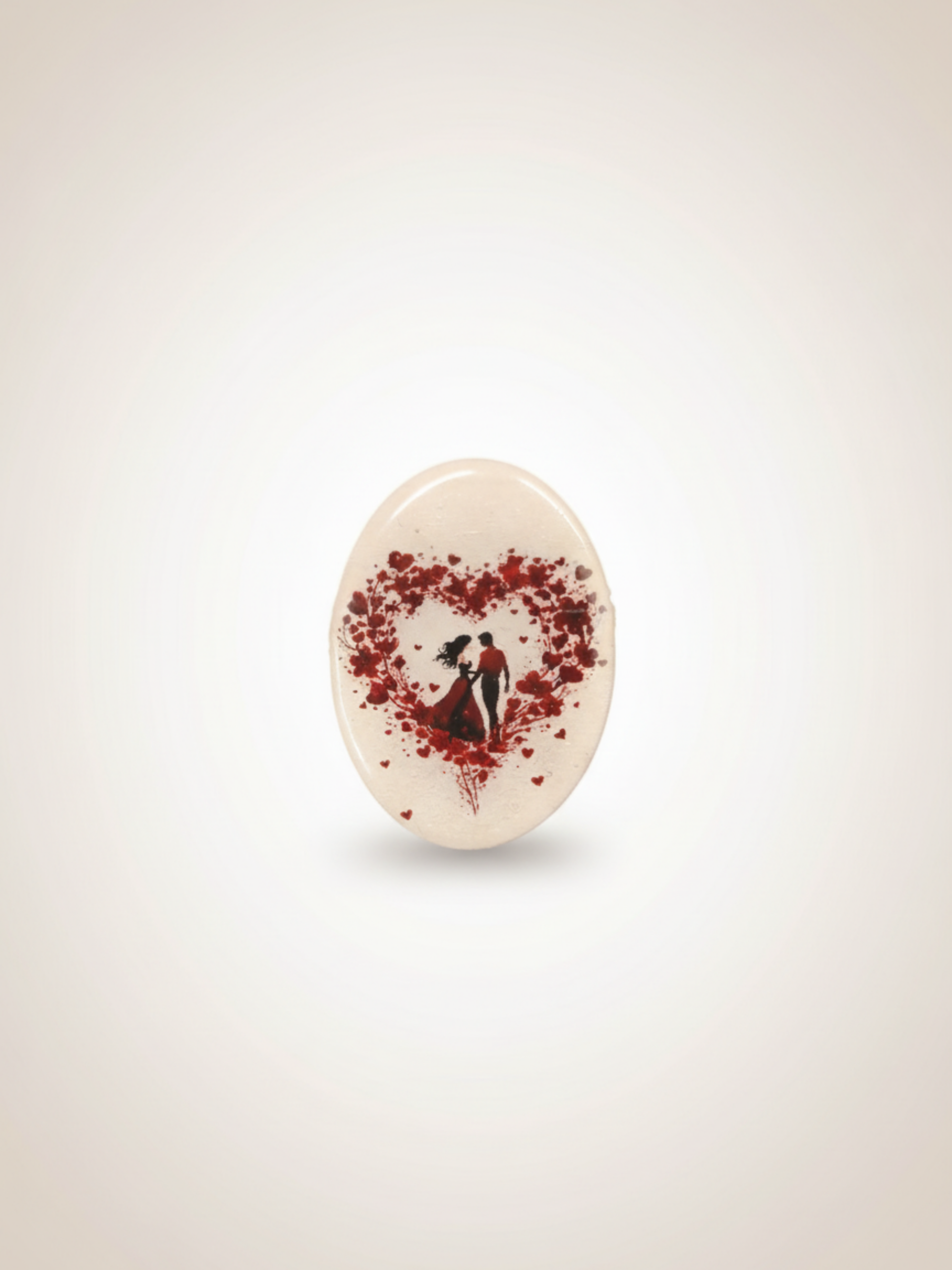 Bague artisanale en bois personnalisée – Résine UV brillante