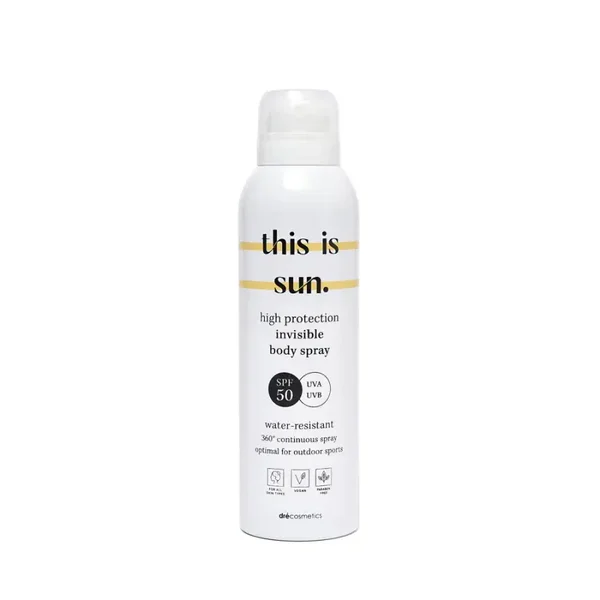 Invisible body spray Spf50  150ML