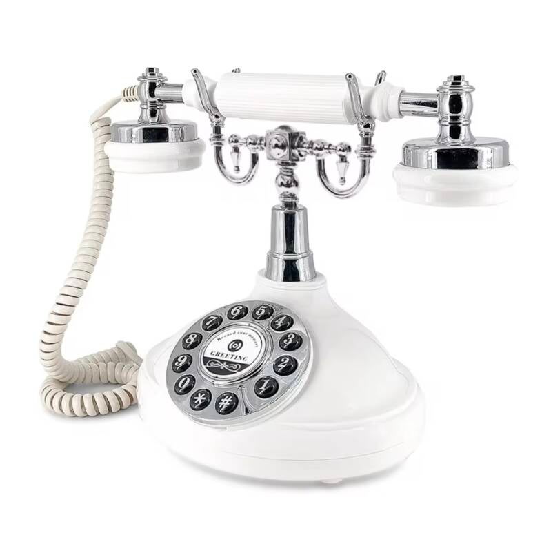 Retro Audio Guestbook mieten weiß