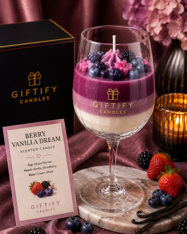 Luxe Berry Vanilla Dream kaars