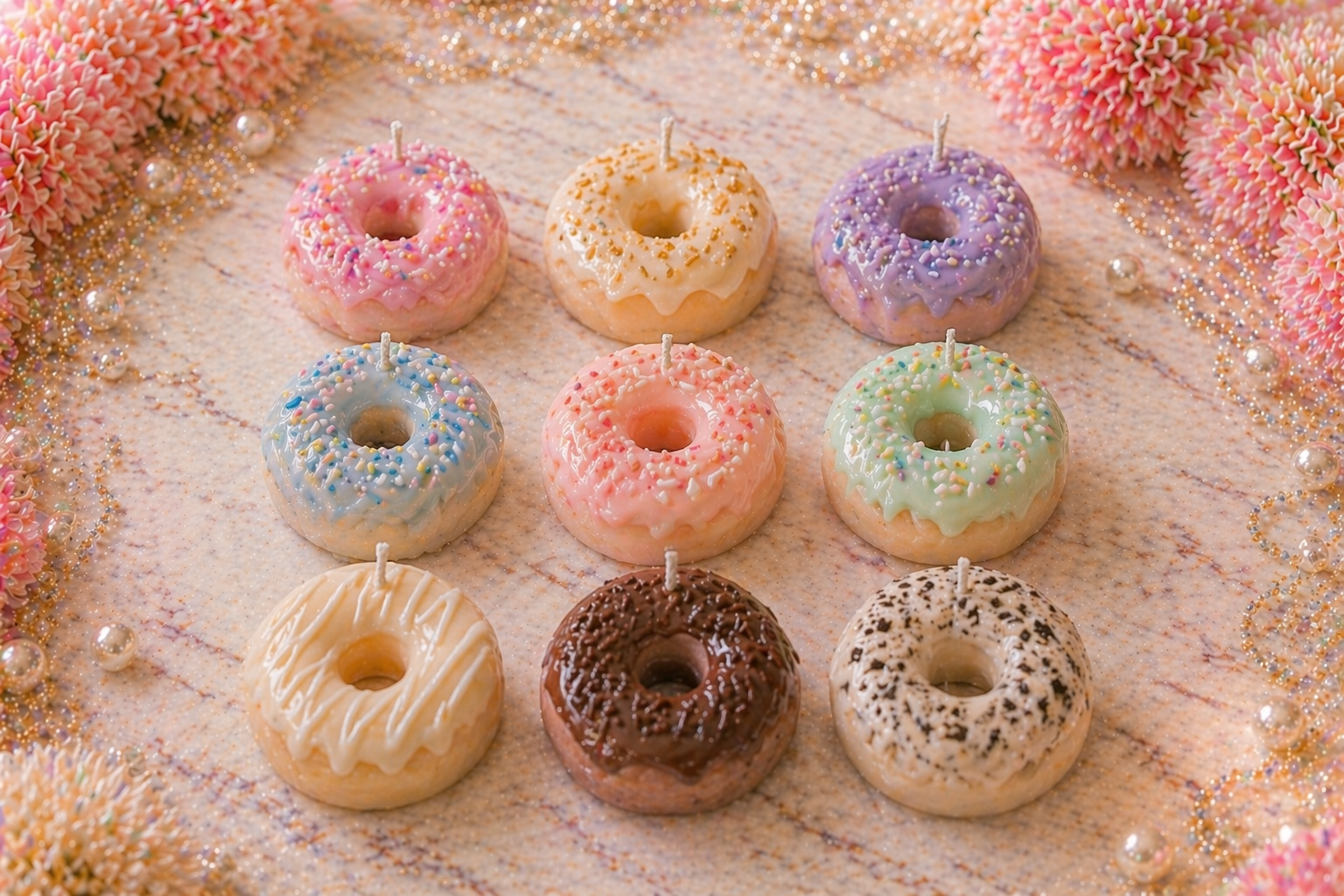 Donut Kaars