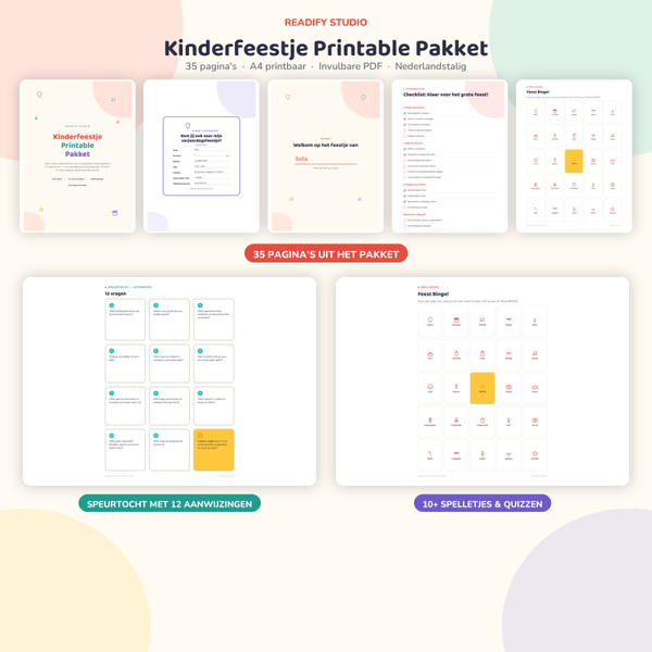 Speurtocht printable