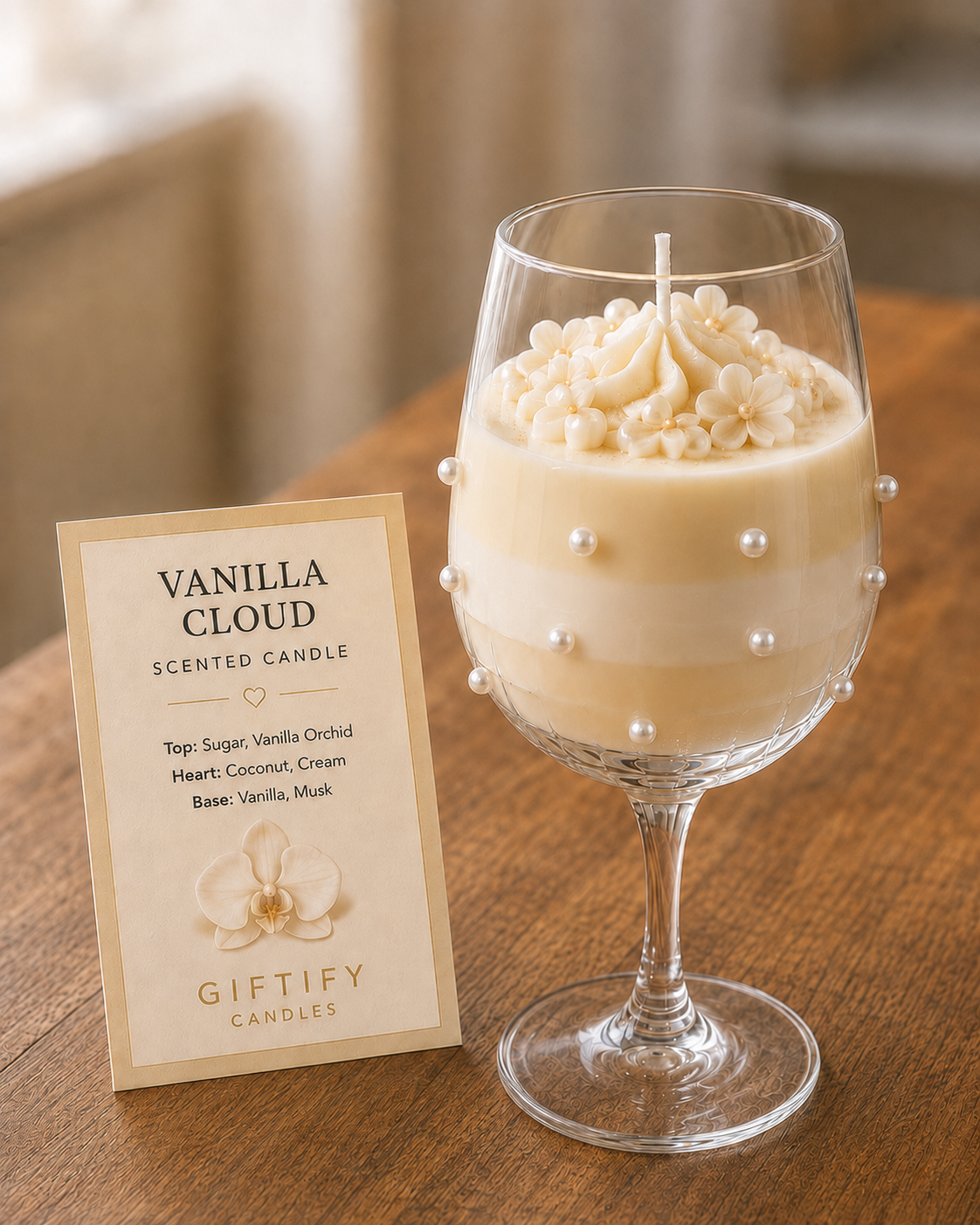 Luxe Vanilla Cloud kaars