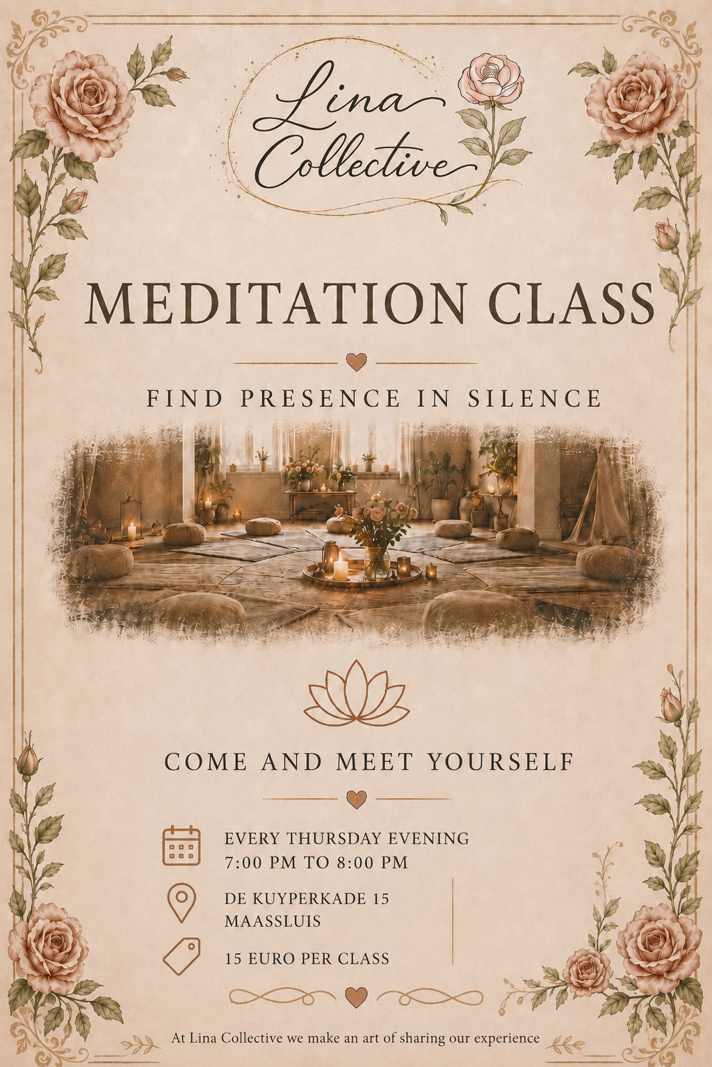 Meditation class - Thursday Evening