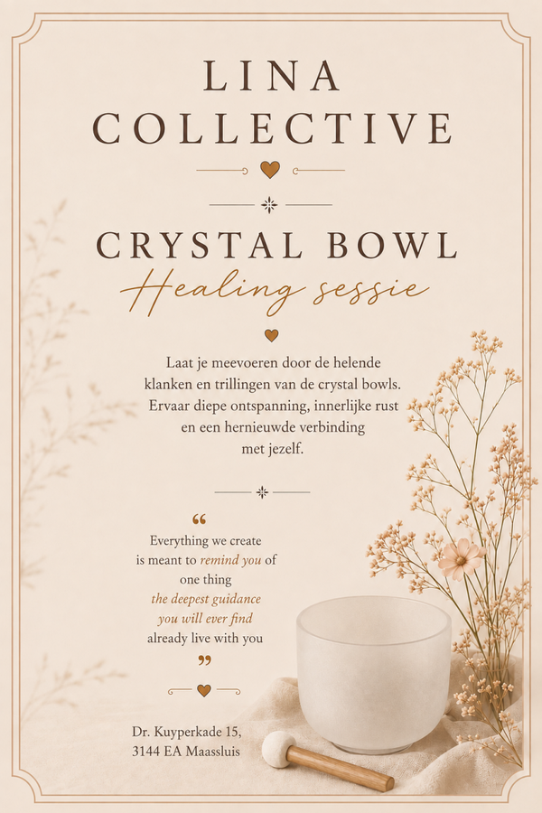 Crystal Bowl Healing Session