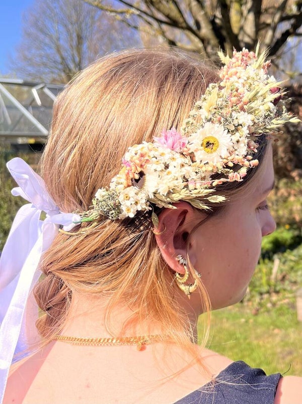 Duoworkshop woe 6 mei 2026 om 14u Florale haaraccessoires en juweeltjes