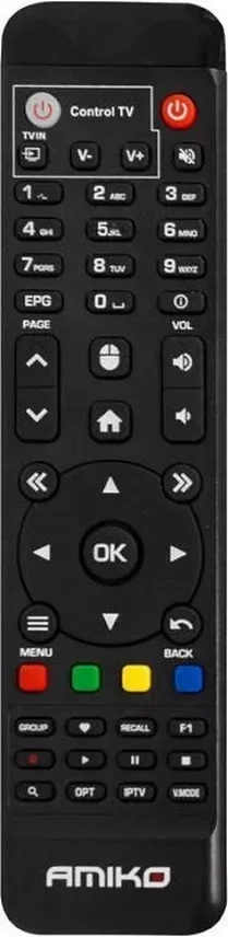 Amiko IPTV Media Player afstandsbediening AMIKO