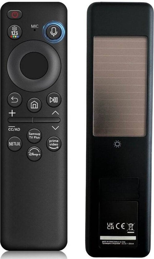 Samsung BN59-01432D / BN59-01432J / BN59-01432A / BN59-01455E afstandsbediening - Werkt met USB-C en zonne-energie