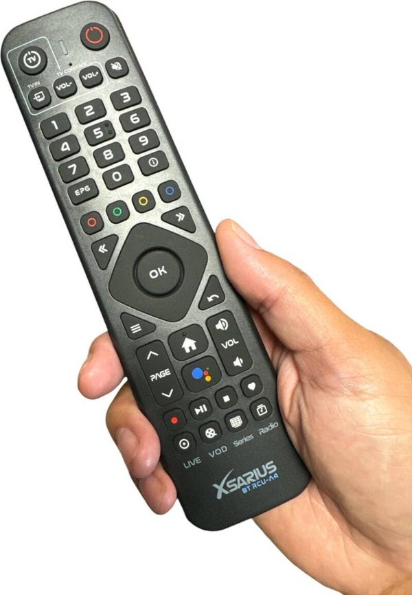 Xsarius BT RCU-A4 Advanced IR & Bluetooth Afstandsbediening with backlight