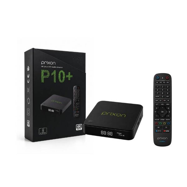 Prixon P10+ 2026 – 4K Linux OTT Media Streamer | Nieuw