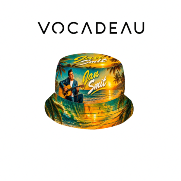Bucket Hat Jan Smit Zomer gitaar