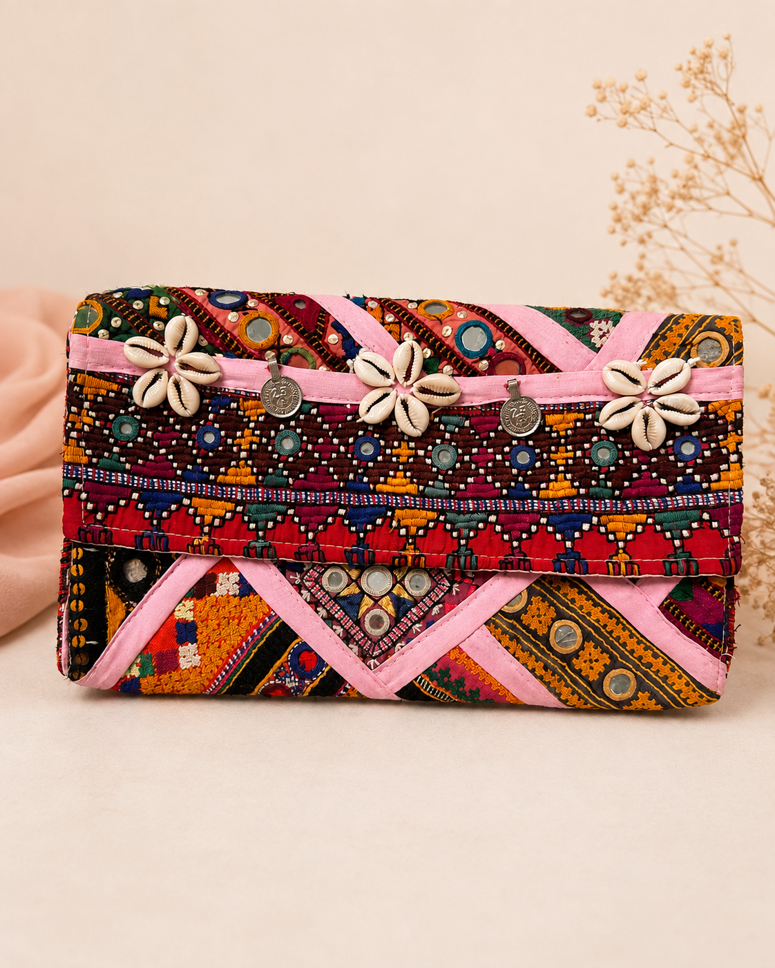 The Blush Nomad Clutch