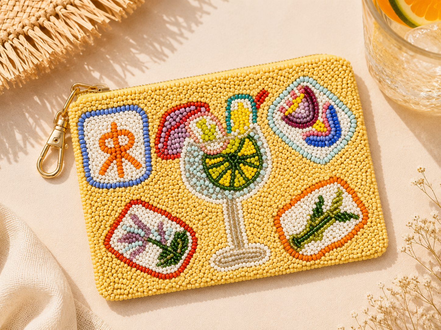 Cocktail club coin purse