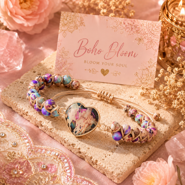 Mystic heart bracelet